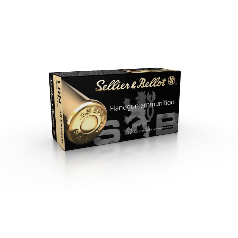 SELLIER AND BELLOT 38SPECIAL 158gr LRN