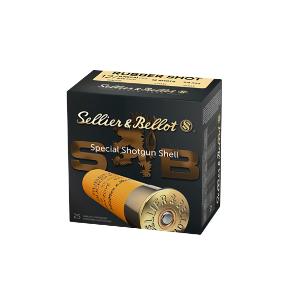 Sellier & Bellot 12/67,5 Gummischrot 12X7,5mm