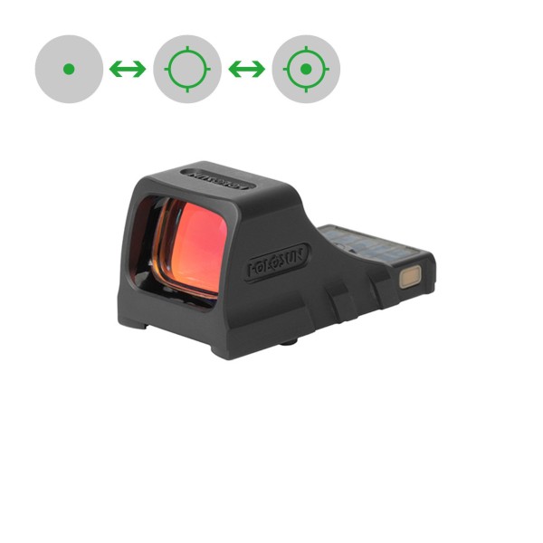 Holosun SCS-PDP-GR Rotpunktvisier Green Circle Dot Sight für Walther PDP
