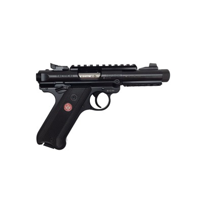 Ruger Mark IV Tactical, 4.4 Blued Synthetic Grip