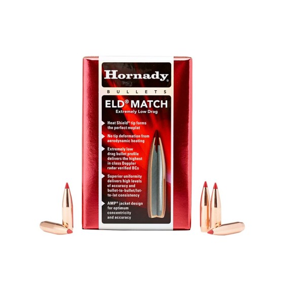 Hornady 6.5mm/.264 130grs ELD-Match 