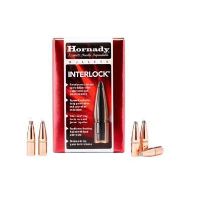 Hornady Geschosse 7,62/.30 220gr RN InterLock 100Stk.