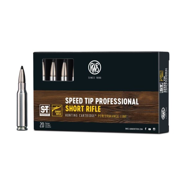 RWS .308 Winchester SHORT RIFLE Speed Tip Professional 10,7gr/165grs