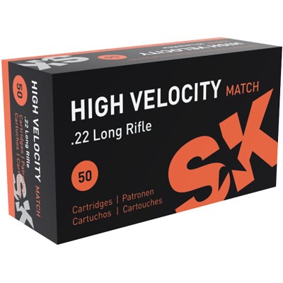 SK .22lr High Velocity Match 40gr 50Stk.