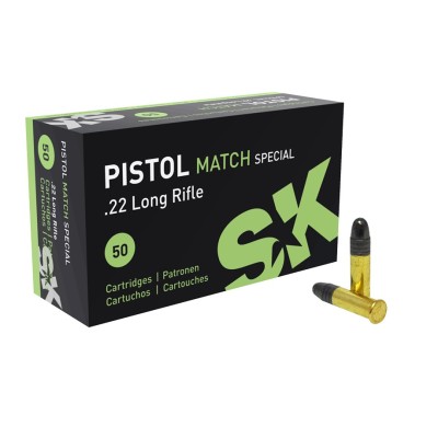 SK .22lr Pistol Match Spezial 40gr 50Stk.