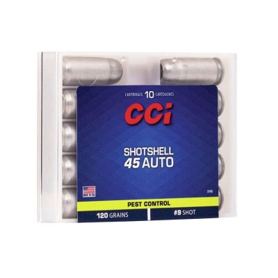 CCI 45 ACP Shotshell  Schrot 7,77g/120gr 10Stk.