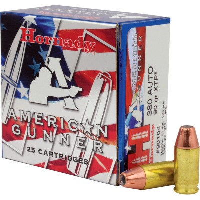 Hornady .380 Auto American Gunner 90gr 25Stk.