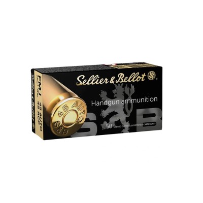 Sellier & Bellot 45 ACP 14,9g/230gr FMJ 50Stk.