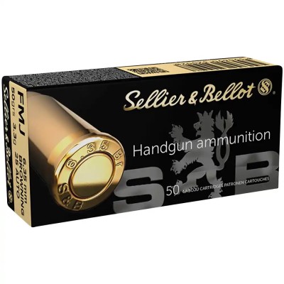 Sellier & Bellot 6,35mm/ .25 3,2g/50gr Auto Browning VM 50Stk.