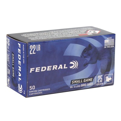 Federal Bird Shot .22lr No.12 25gr 50Stk.