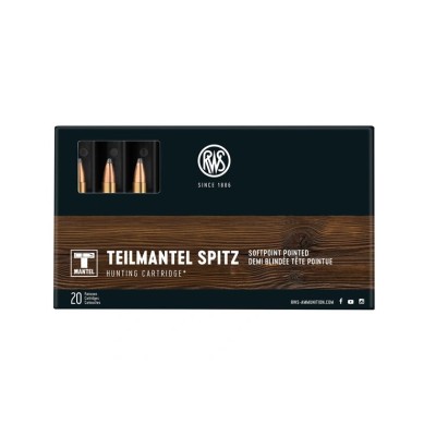 RWS 243 Winchester Teilmantel Spitz 6,5g/100gr 20Stk.