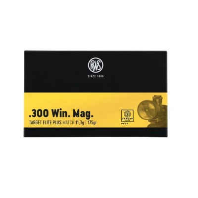 RWS 300 Winchester Mag. Target Elite Plus 11.3g/175gr 20Stk.