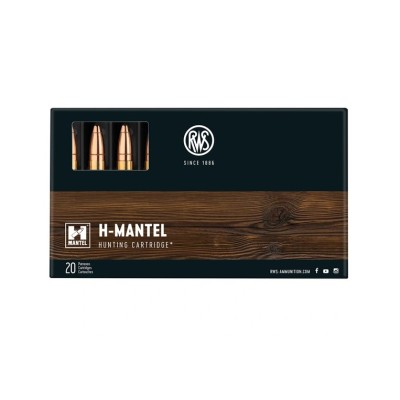 RWS 308 Winchester H-Mantel 11,7g/180gr 20Stk.