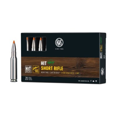 RWS 308 Winchester Short Rifle HIT 9,7g/150gr 20Stk.