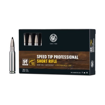 RWS 308 Winchester SHORT RIFLE Speed Tip Professional 10,7g/165gr 20Stk.