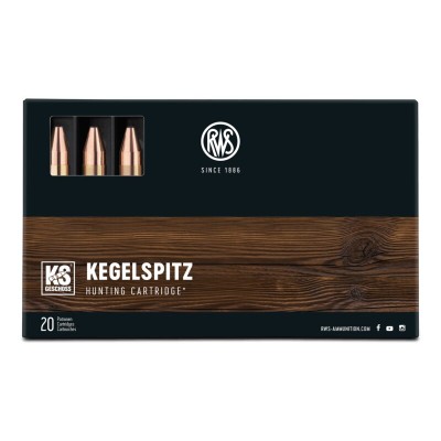 RWS 9,3X62 Kegelspitz 16g/247gr 20Stk.