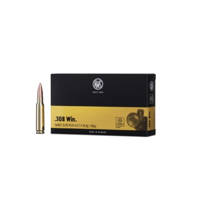 RWS Target Elite Plus 308 Winchester HPBT 10,9g/168gr 20Stk.