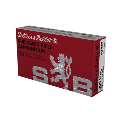 Sellier & Bellot 308 Winchester HPBT 11.35g/175gr 20Stk.