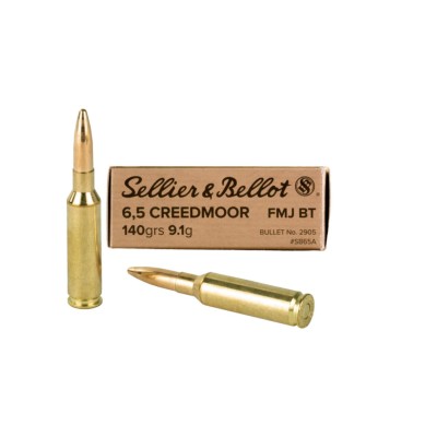 Sellier & Bellot 6,5 Creedmoor FMJBT 9.1g/140gr