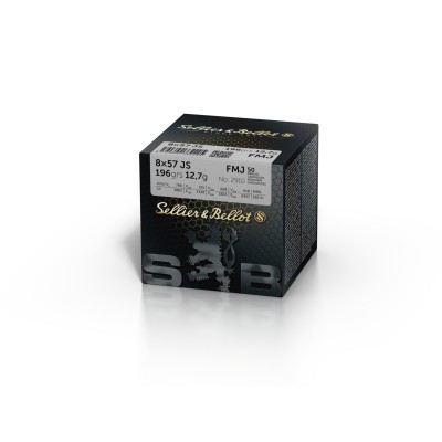 Sellier & Bellot 8X57 IS VM 12,7g/196gr, Schütt 50Stk.