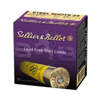 Sellier & Bellot 20/67 Steel Shots 24g 3,3mm 25Stk.