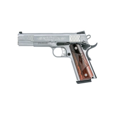 Smith & Wesson SW1911 Engraved 45 ACP Silber