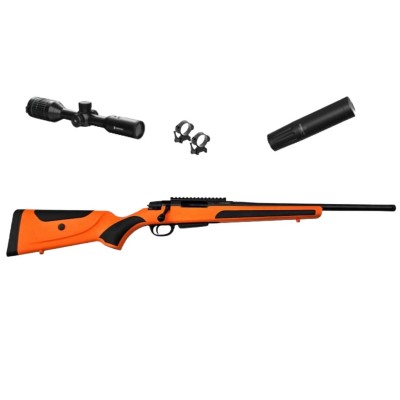 Brenner BR20 Orange 308 Winchester LL51cm M15x1, HIKMICRO Alpex, SD, Montage