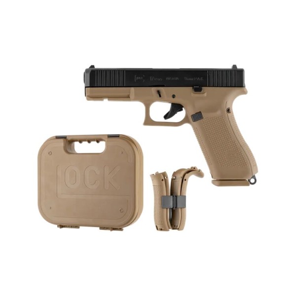 Umarex Glock 17 Gen5 French Army 9mm PAK Schreckschusspistole coyote