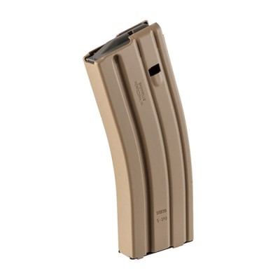 Brownells AR15 30Schuss TAN Aluminium Magazin