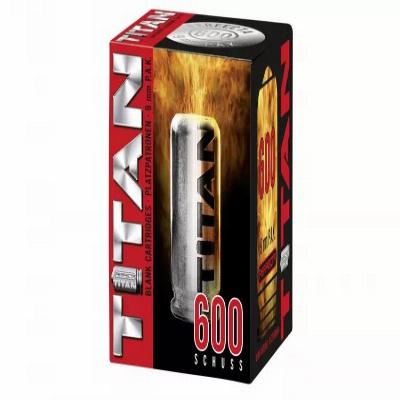 Perfecta Titan 9mm P.A.K. Platzpatronen, 600Stk. Perfecta Titan 9mm P.A.K. Platzpatronen, 600Stk.