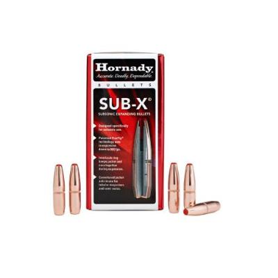 Hornady Geschosse 7,62/.30 190gr Sub-X 100Stk. Hornady Geschosse 7,62/.30 190gr Sub-X 100Stk.