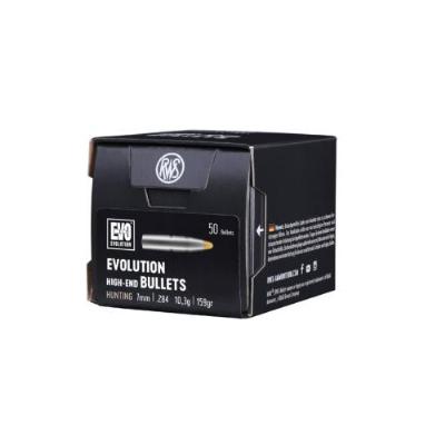 RWS Geschosse 7mm/.284 159gr EVO 50Stk. RWS Geschosse 7mm/.284 159gr EVO 50Stk.