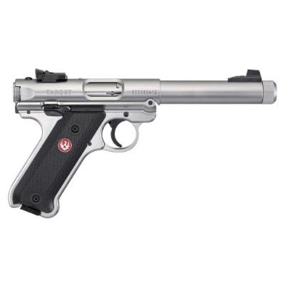 Ruger Mark IV Target Pistol Stainless Mündungsgewinde .22lr - image
