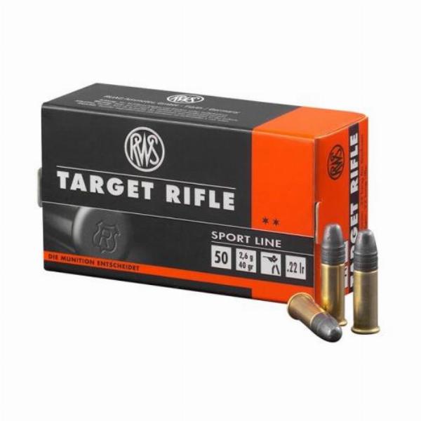 RWS .22lr Target Rifle 2,6g/40gr 50Stk.