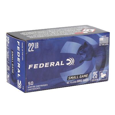 Federal Bird Shot .22lr No.12 25gr 50Stk. - image