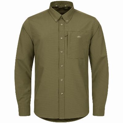 BLASER Herren AirFlow Hemd Oliv Large im Shop - image