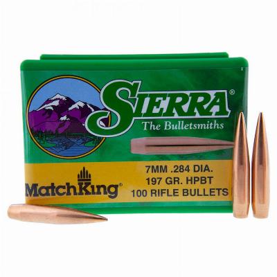 Sierra Geschosse 7mm/.284 197gr HPBT Tipped MatchKing 100Stk. - image