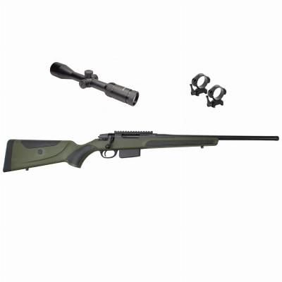 Brenner BR20 308 Winchester LL51cm grün + Bauer HD 2-12x50 L7 - image