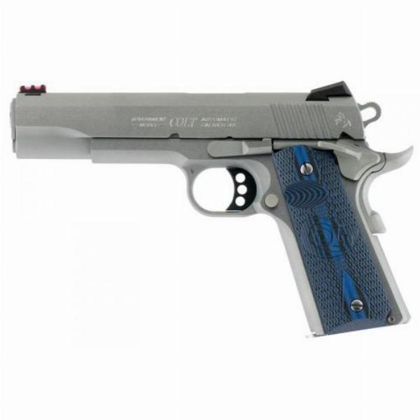 Colt Pistole Competition Government 45 ACP Silber