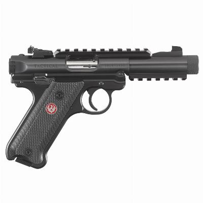 Ruger Mark IV Tactical, 4.4 Blued Synthetic Grip - image