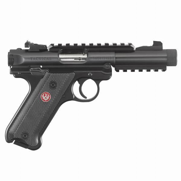 Ruger Mark IV Tactical, 4.4 Blued Synthetic Grip