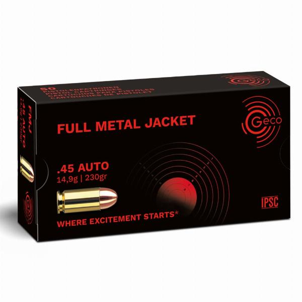 GECO .45ACP FMJ 230gr 50Stk.