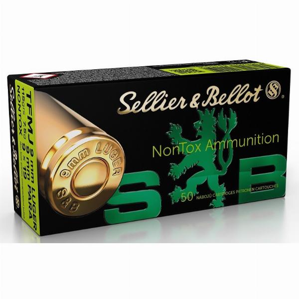 Sellier & Bellot 9X19mm Nontox TFMJ 115 50Stk.
