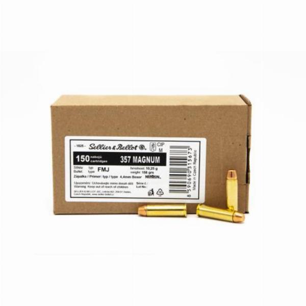 Sellier & Bellot .357 Magnum VM Schüttpackung  10,23g/158gr 150Stk.