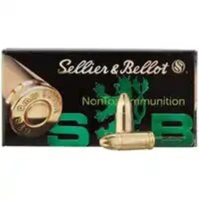 Sellier & Bellot 9X19mm Nontox Zinc 5,9g/91gr 50 Stk. - image