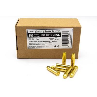 Sellier & Bellot .38 Special VM Schüttpackung 10,23g/158gr 150Stk. - image