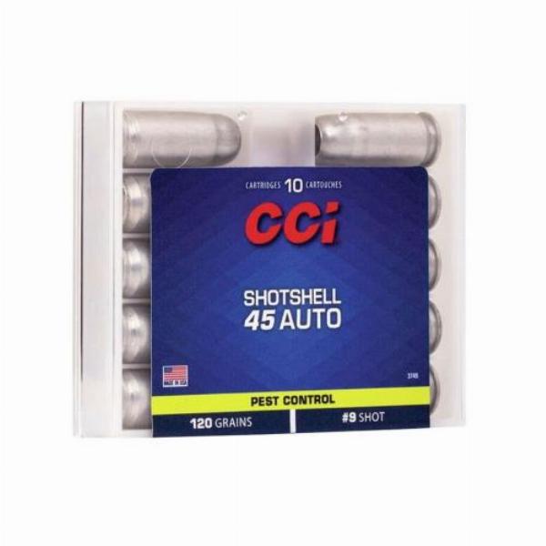 CCI 45 ACP Shotshell  Schrot 7,77g/120gr 10Stk.