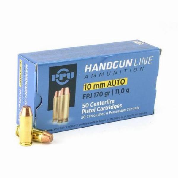 PPU 10mm Auto FPJ 11,01g/170gr 50Stk.