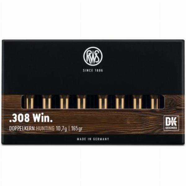 RWS 308 Winchester DK 10,7g/165gr 20Stk.