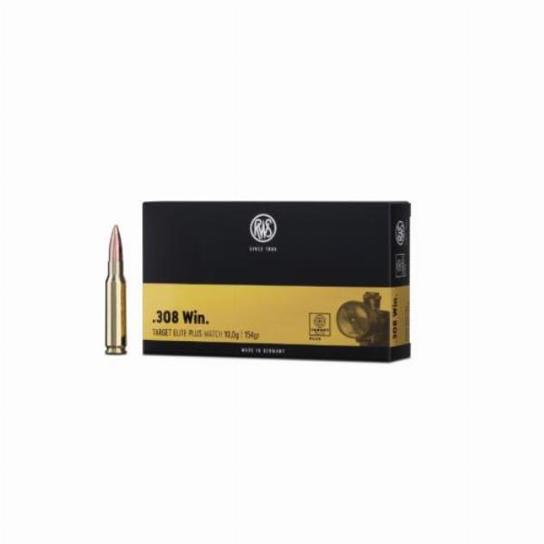 RWS Target Elite Plus 308 Winchester HPBT 10g/154gr 20Stk.